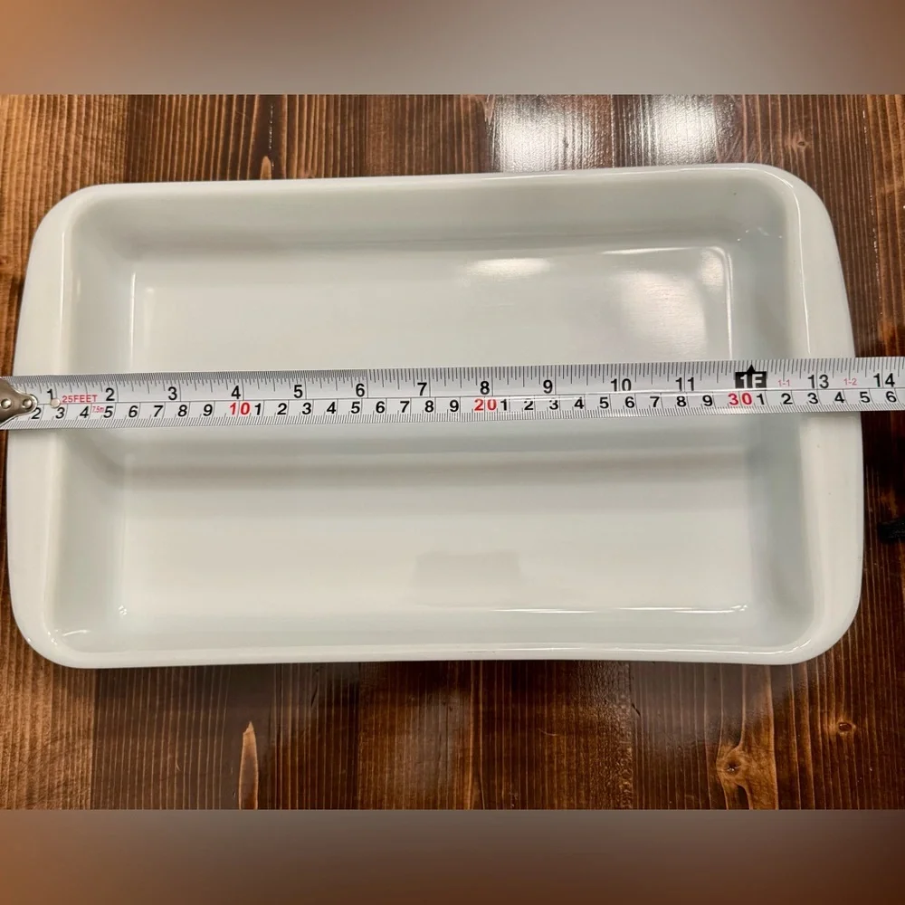 Vintage Pyrex‎ Opal White Baking Dish